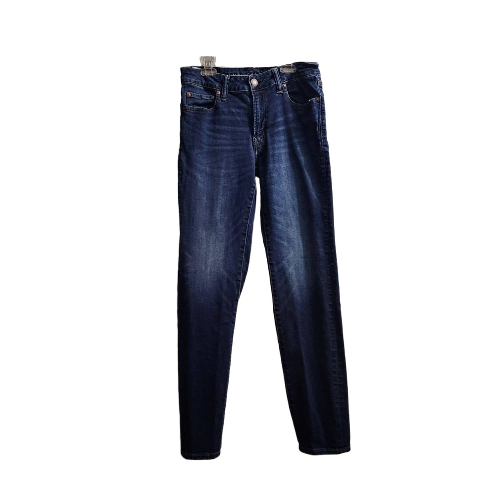 American Eagle Pants Mens Size 30 X 32 Blue Jeans Airflex Plus Faded Wash Casual
